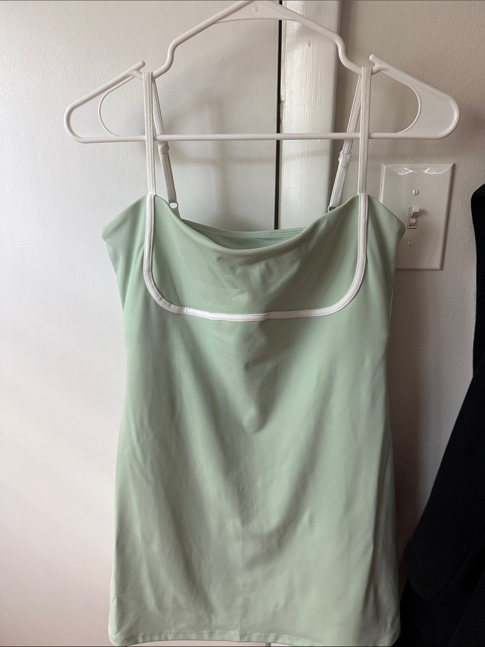 New Without Tags- Mint Green Spaghetti Strap Athletic Dress